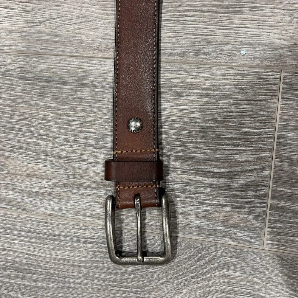 Hawker Rye Men's Brown LeatherHawker Rye Men's Brown Leather Belt SIZE 42